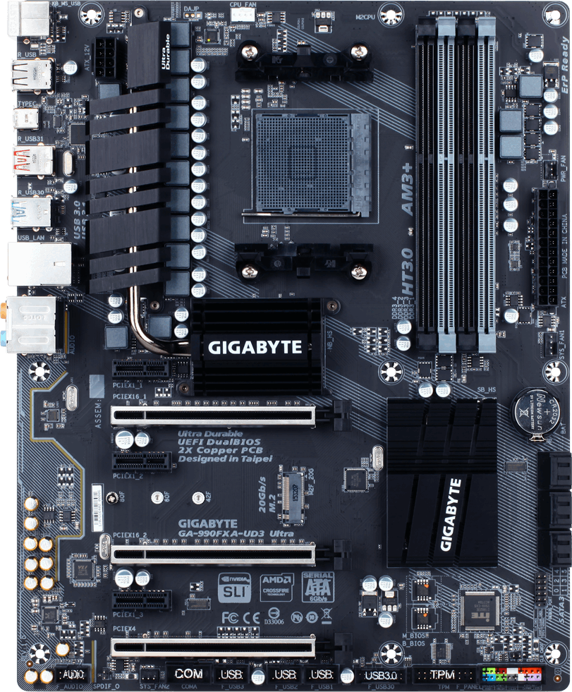 Gigabyte GA 990FXA UD3 Ultra Motherboard Specifications On MotherboardDB